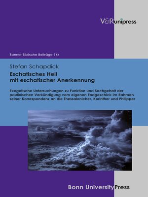 cover image of Eschatisches Heil mit eschatischer Anerkennung